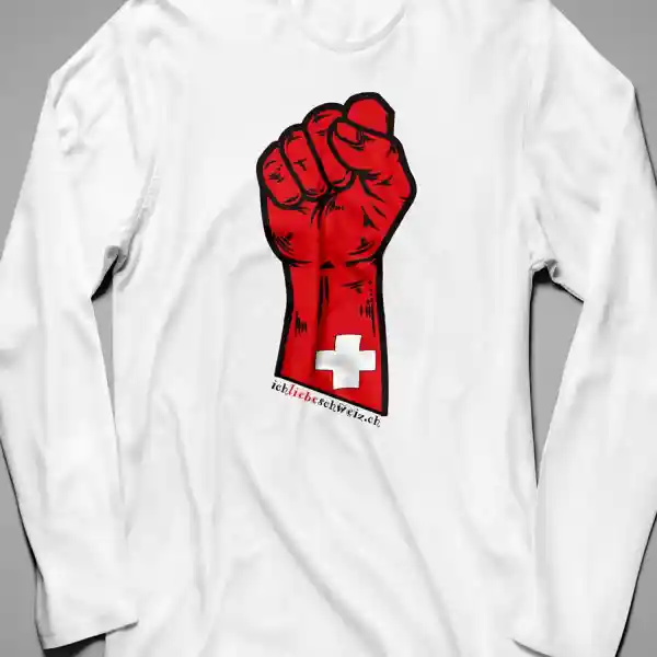 Damen Langarmshirt Schweiz 31