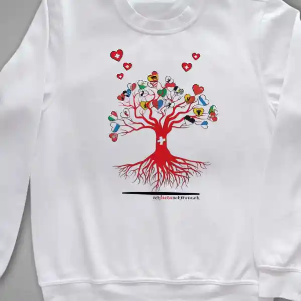 Damen Sweatshirt Schweiz 33