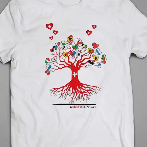 Herren T-Shirt Schweiz 33