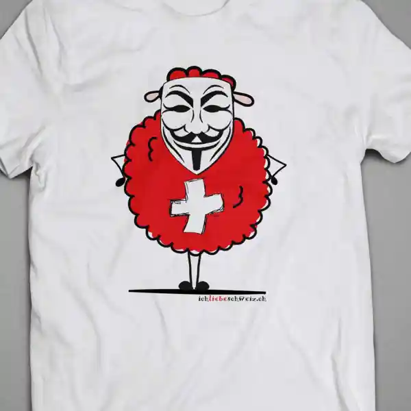 Herren T-Shirt Schweiz 36