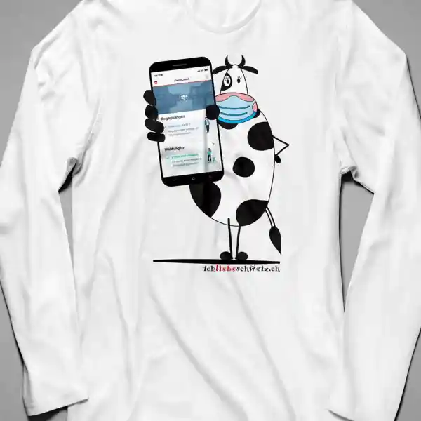 Damen Langarmshirt Schweiz 41