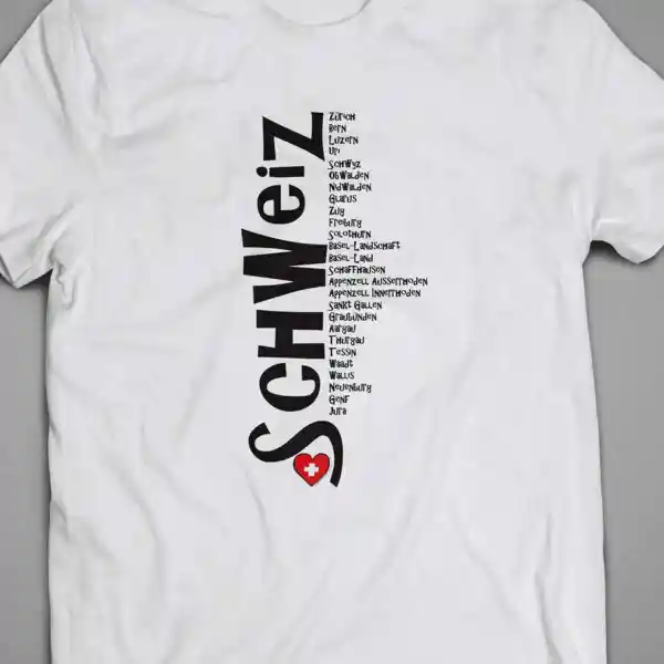 Herren T-Shirt Schweiz 43