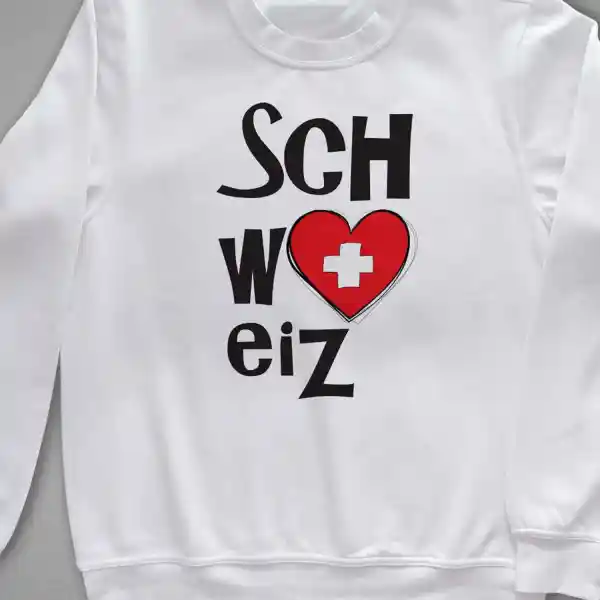 Damen Sweatshirt Schweiz 44