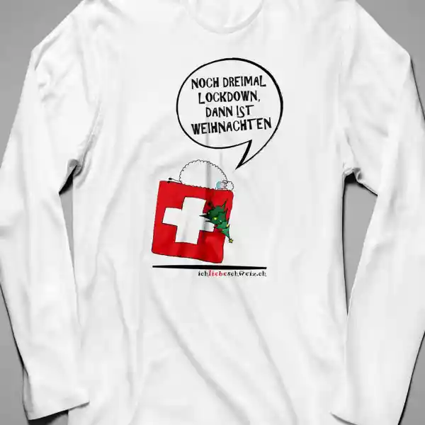 Damen Langarmshirt Schweiz 69