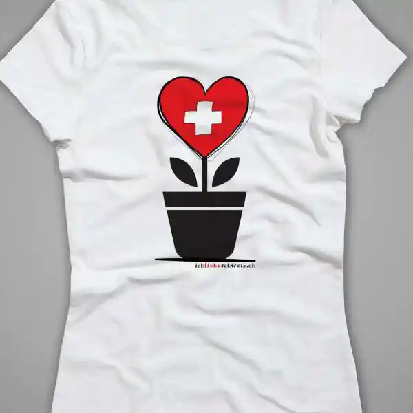 Damen T-Shirt Schweiz 72